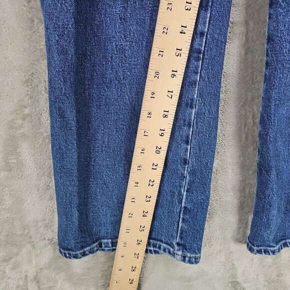 Reformation Sunny Denim Two Piece Set Womens Size 6 Blue Organic Cotton Crop NWT - Picture 11 of 16
